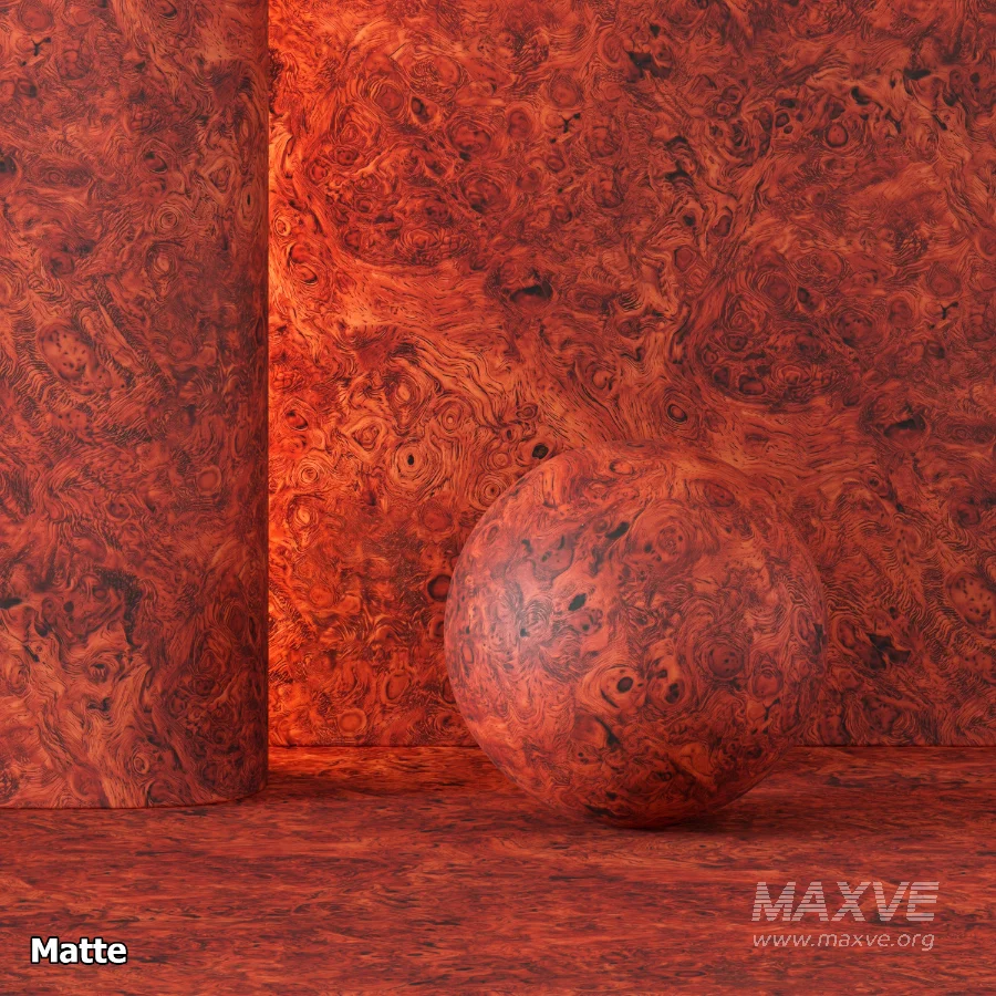 Burl Wood Seamless PBR Material - Image 4
