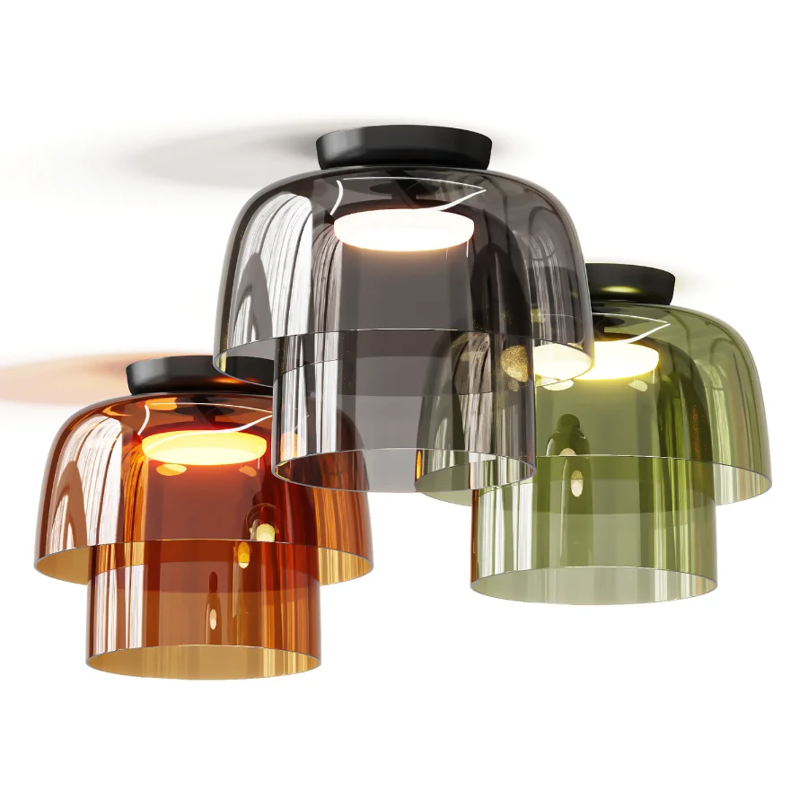 Leds C4 Levels Ceiling Lamps - Image 1