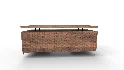 Raffael Carved Wood Executive Desk - Thumbnail 7
