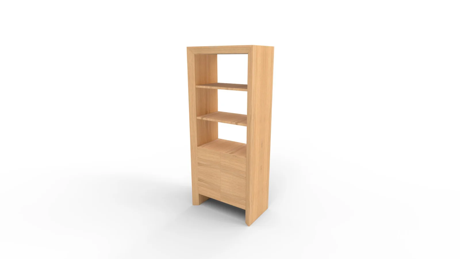 Baja Natural Storage Bookcase - Image 2