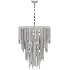 Glam Antique Bronze Waterfall Chandelier - Thumbnail 3