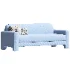 Werts Modern Chenille Sofa - Thumbnail 2