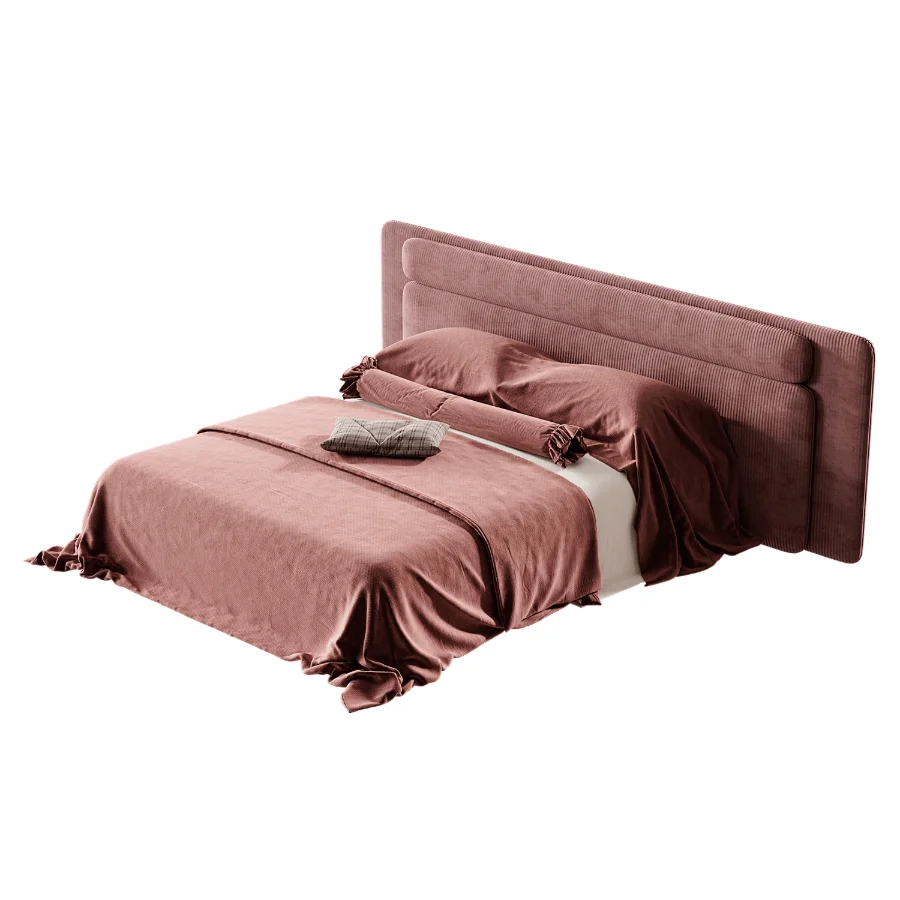 Modern Double Bed 08 - Image 4