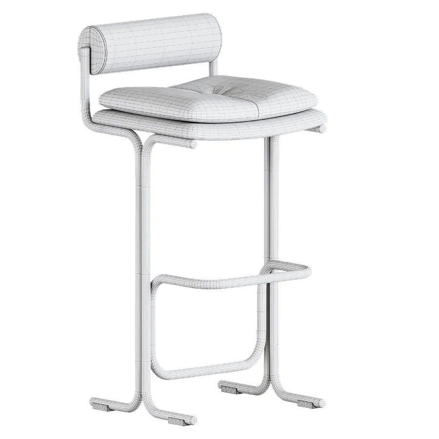 Bolster Bar Stool - Image 1