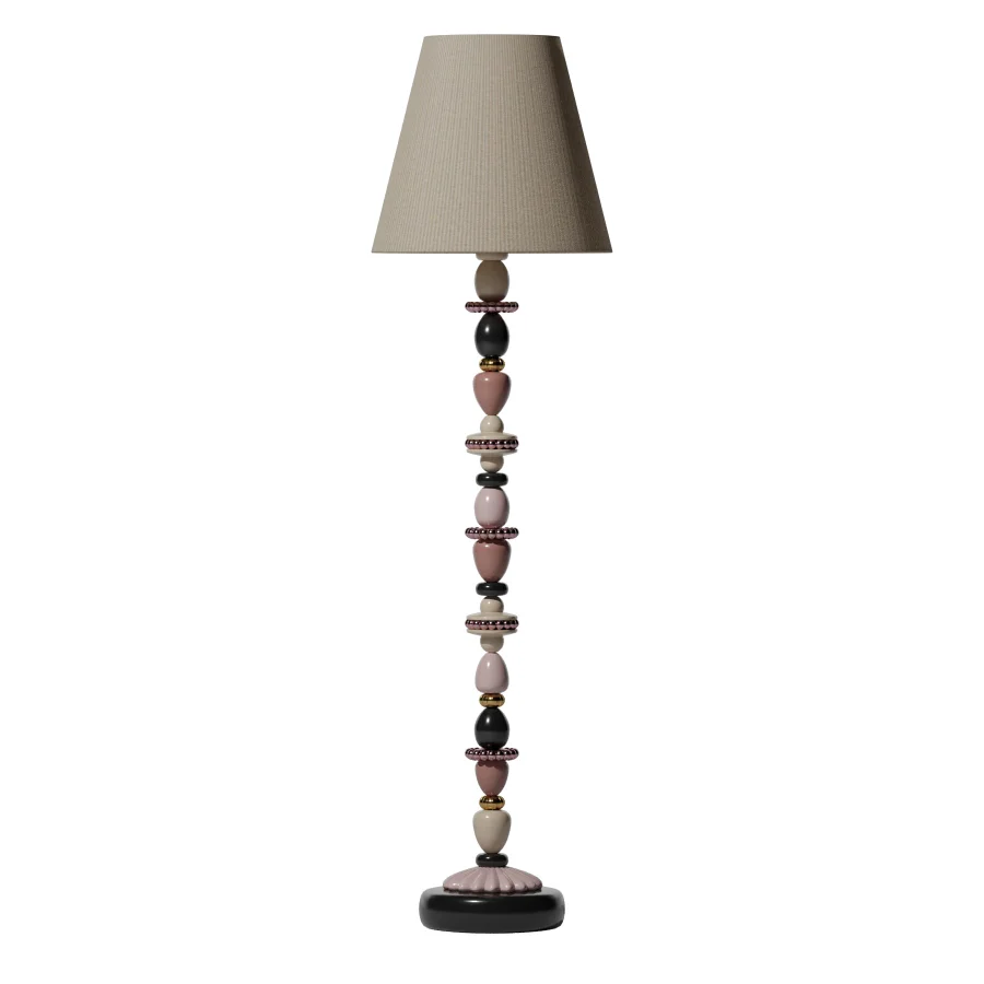 Firefly Floor Lamp (Pink and gold) - Image 4