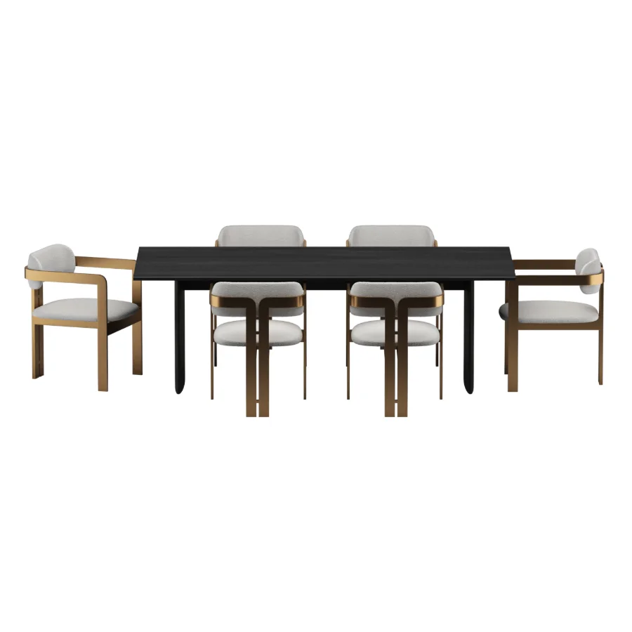 Dining set 06 - Image 2