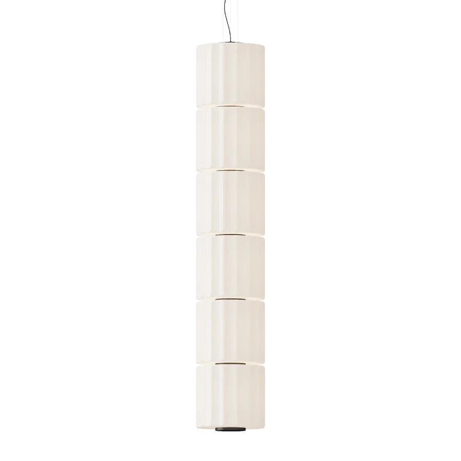 Column Ivory 300 Vertical Pendant Lamp - Image 1