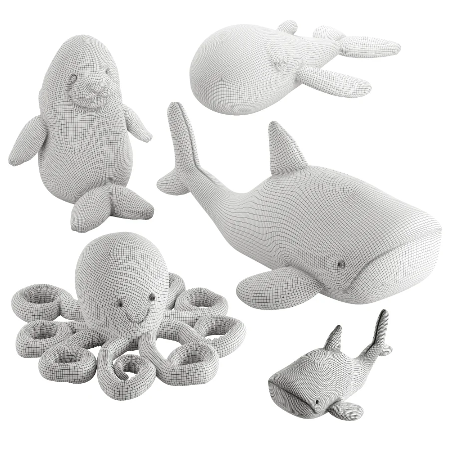 Plush Toys Set 28 - Image 6