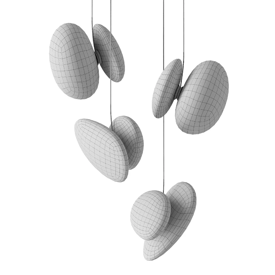 Pebble Linear 02 Chandelier - Image 2