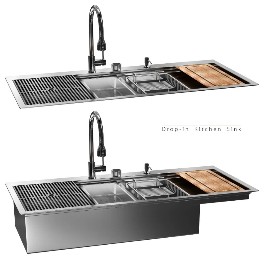 Drop-in Kitchen Sink 6 - Image 3