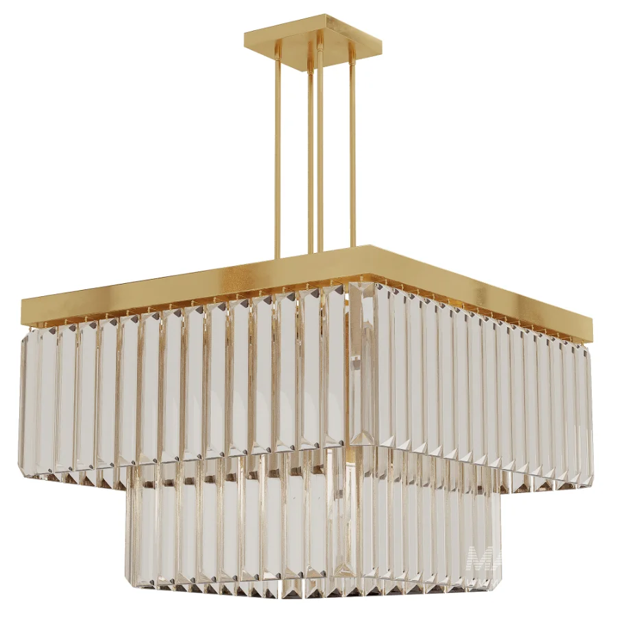 Square Chandelier set2 - Image 1
