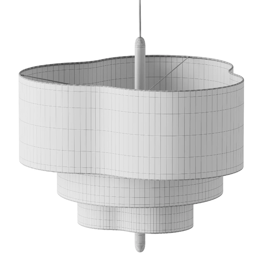 Wave Ladder Pendant Lamp - Image 2