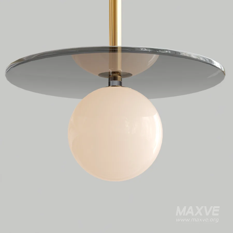 glass lamp - Image 1