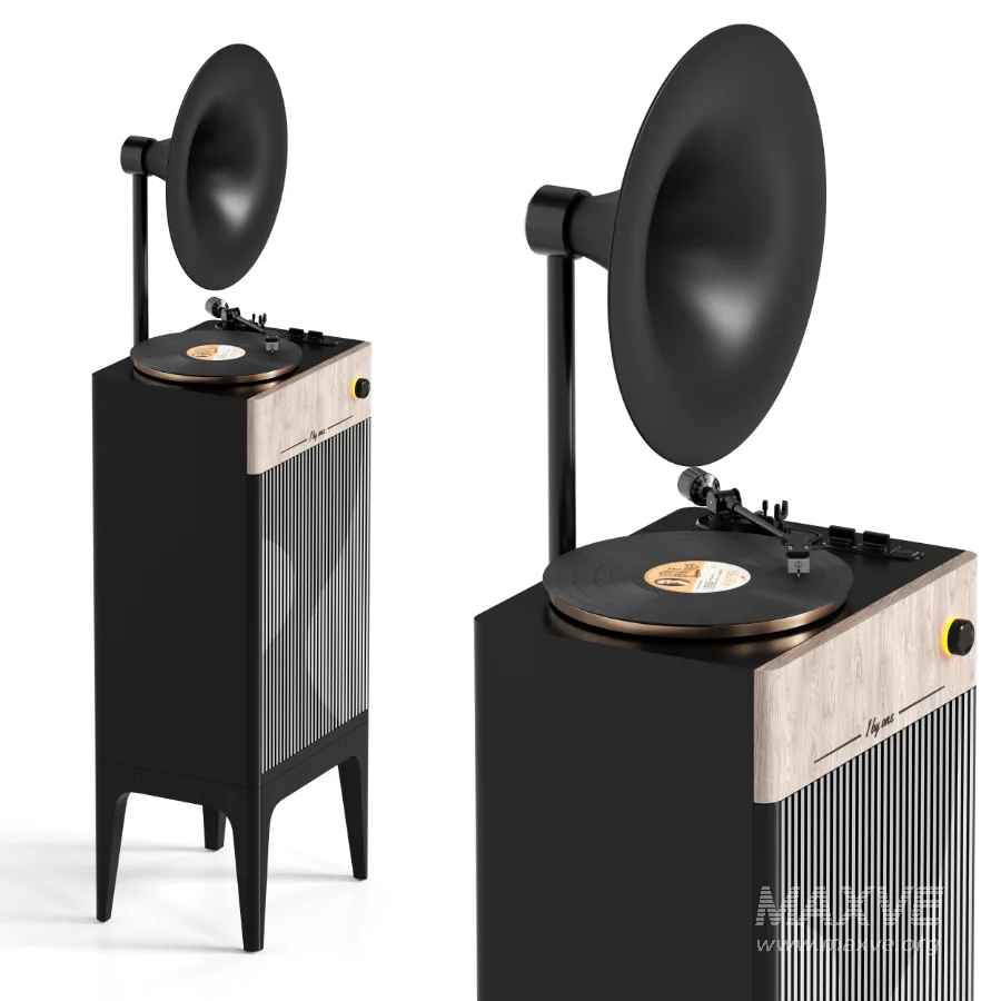 1 BY ONE Gramophone Table - Image 6
