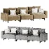 Aria Sofa By Saloni - Thumbnail 3