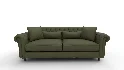 Eva Green Velvet Sofa - Thumbnail 8