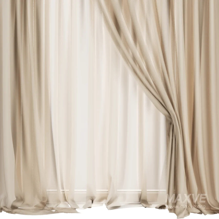 Silk and Cotton Curtain Set 120 - Image 6
