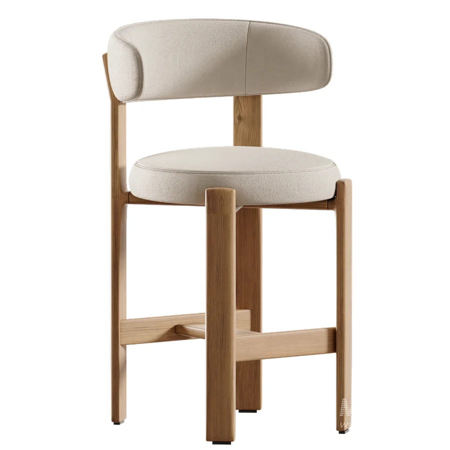 Granite Stool By Kave Home - Image 6