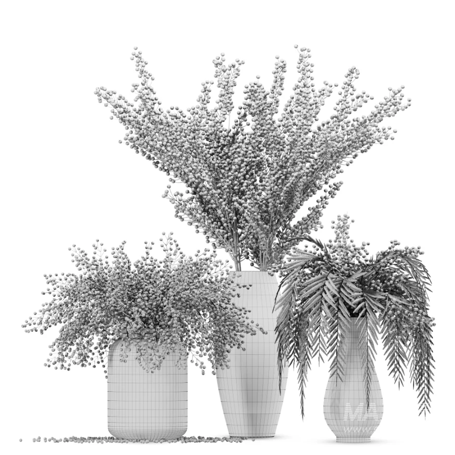Bouquet berries vases - Image 1