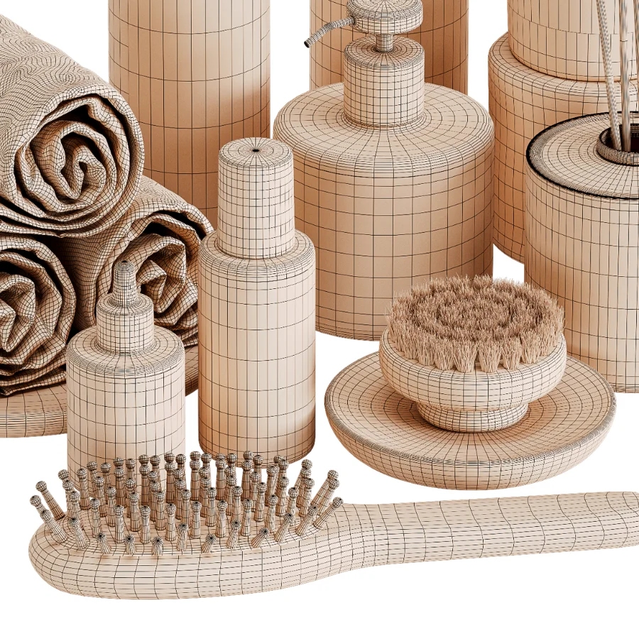 Decorative Bathroom Set 13 - Image 6