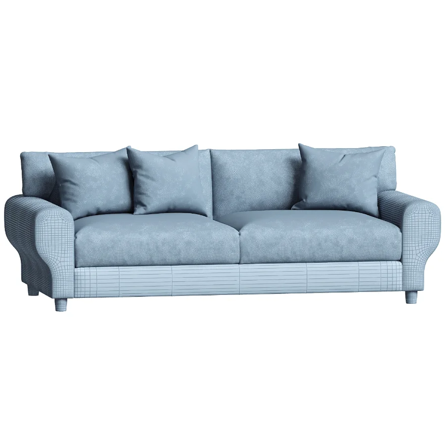 Peyton Round Arm Sofa Bernhardt - Image 4