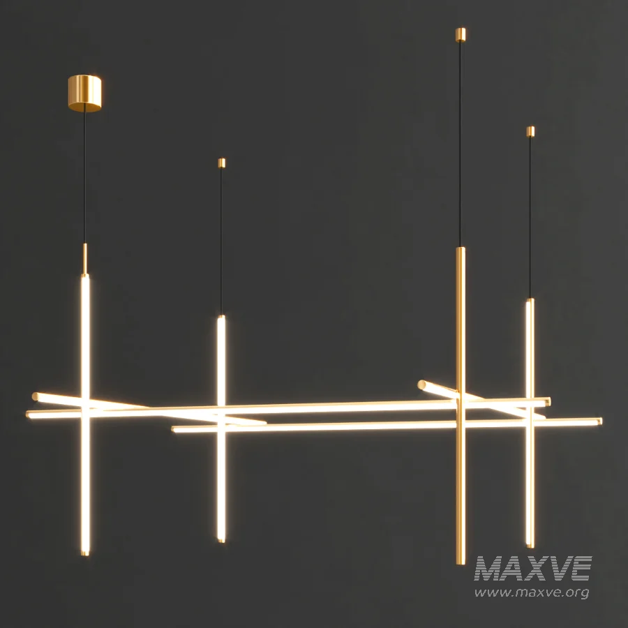 Coordinates LED Chandelier collection - Image 3