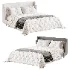 Julia Fabric Queen Bed - Thumbnail 3