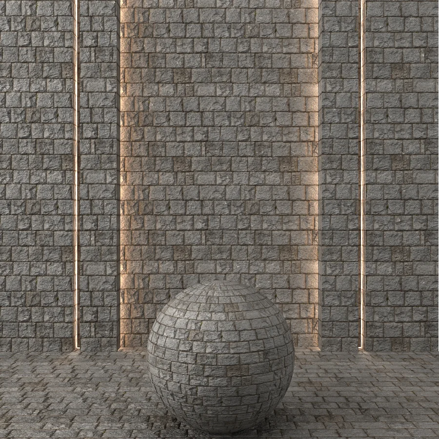 Stone Blocks Wall - Image 4