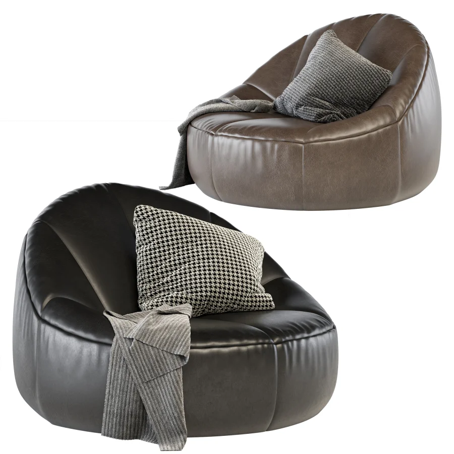 bean bag pumpkin armchair - Image 2