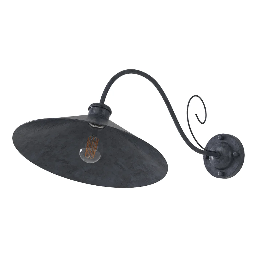 Alessio Vintage Disc IP65 Water Proof Outdoor Lighting - Image 2