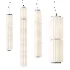 Column Ivory Vertical Pendant Lamp - Thumbnail 2