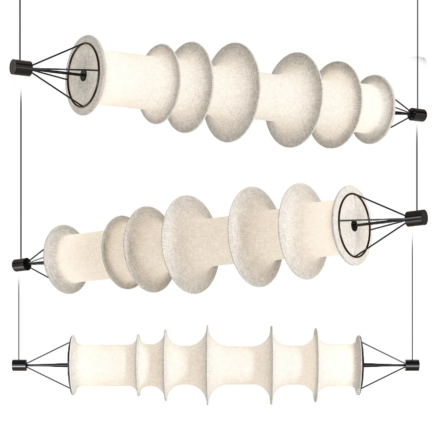 Linna Silk Pendant Lamp - Image 3