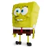 Stylized Yellow Square Cartoon Character – Game Ready 3D Model - Thumbnail 2
