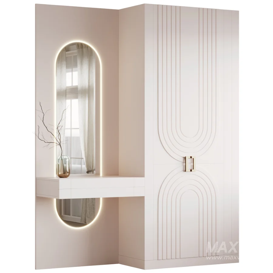 Neoclassical Style Hallway 22 - Image 7
