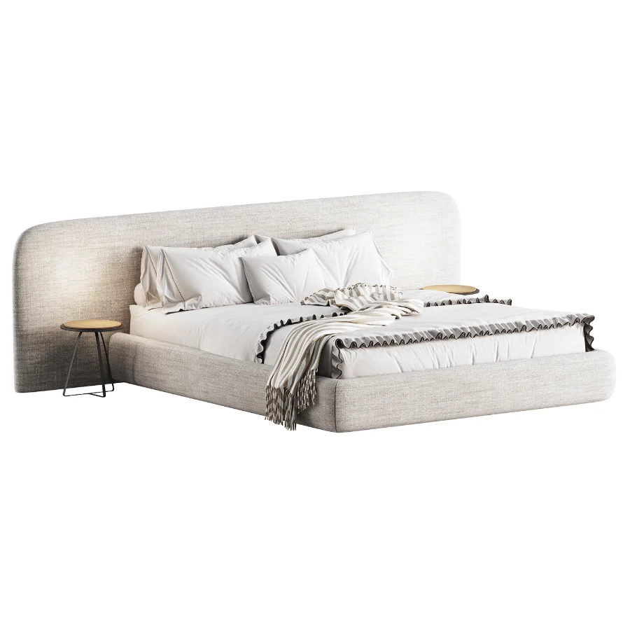 Modern Double bed 06 - Image 1