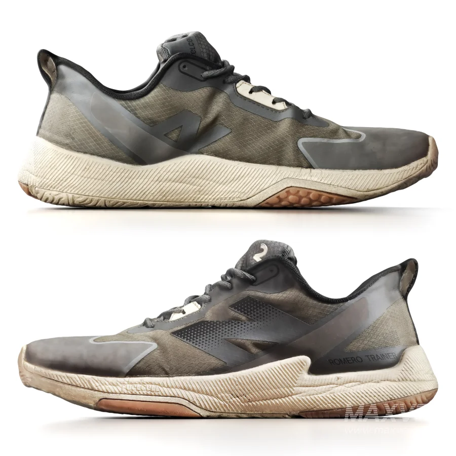 Worn New Balance Sports Shoes - Image 2