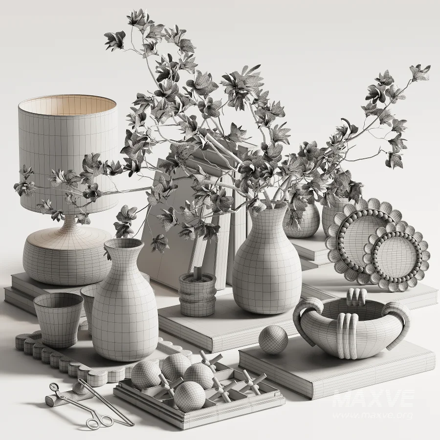 Tabletop Amber Decor Set31 - Image 5