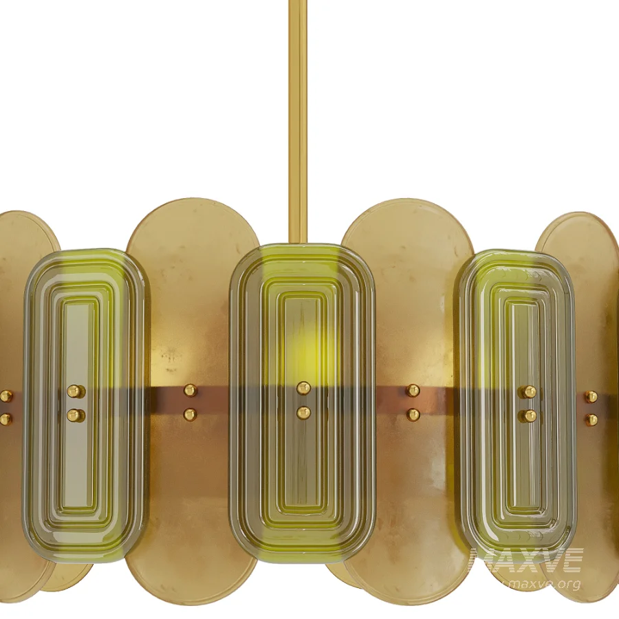 Murano Glass Chandelier - Image 4
