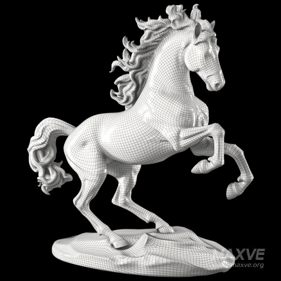 Decorative Horse Statue - Image 6