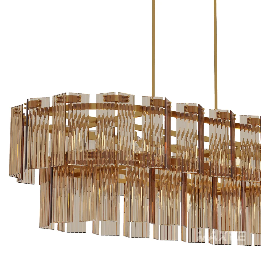 Delsie Oval Tiered Chandelier - Image 5
