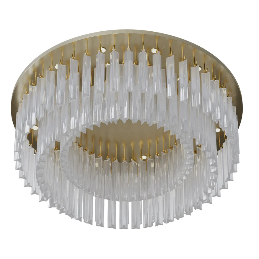 Transparent Triangle Ceiling Lamp - Image 6