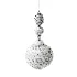 Handblown spiral Glass pendant - Thumbnail 4