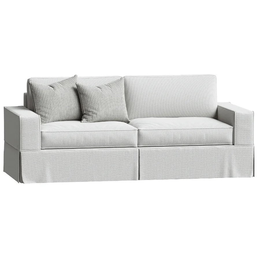 Slipcovered Sofa By Darby Home Co - Image 1