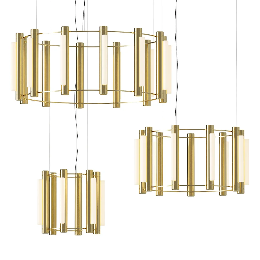 Pipeline 01 Chandelier - Image 1