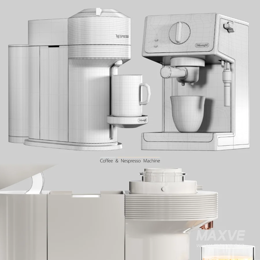 Delonghi Coffee & Nespresso Machine - Image 7