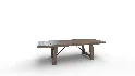 Tuscany Solid Wood Dining Table - Thumbnail 8
