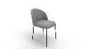 Aroche Tufted Wing Back Side Chair - Thumbnail 10