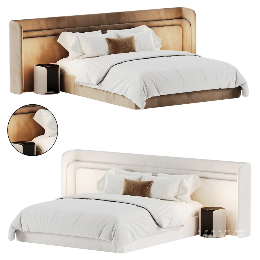 WE 078 Modern Bed - Image 5