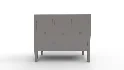 TallSolidWood Door Accent Cabinet - Thumbnail 3