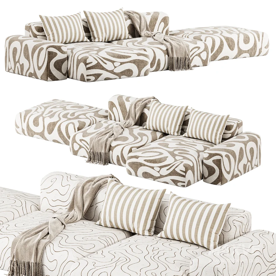 Teddy Vetsak modular sofa by westwing - Image 6